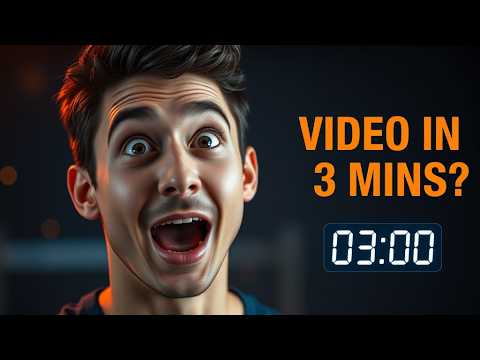 Product walkthrough: automating a beginner YouTube video in three minutes