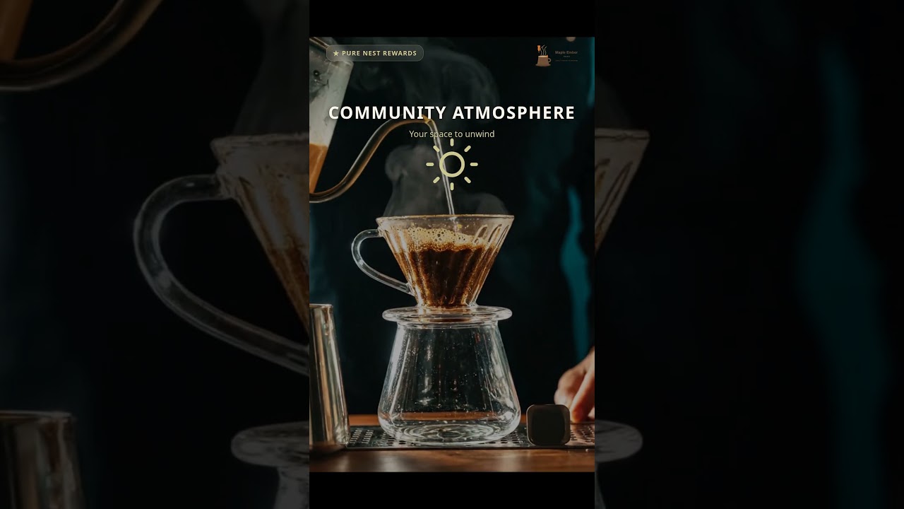 Cafe niche Short: morning-ritual brand story